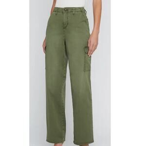L'agence Channing Stretch Cotton Cargo Pants, contemporary, luxury, nwot size 34